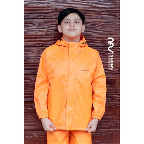 Jual JAS HUJAN ANAK || RAINCOAT FOR KIDS - Hitam, 8 Tahun - Kota ...