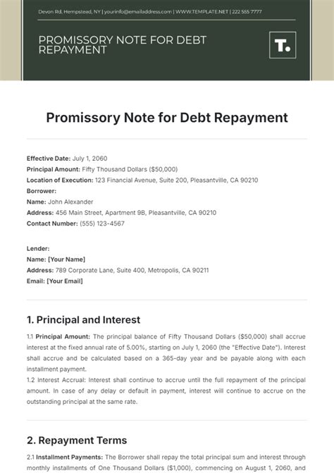 Promissory Note Pay Off 的图像结果