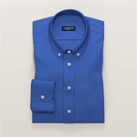 Royal blue linen shirt | Tailor Store®