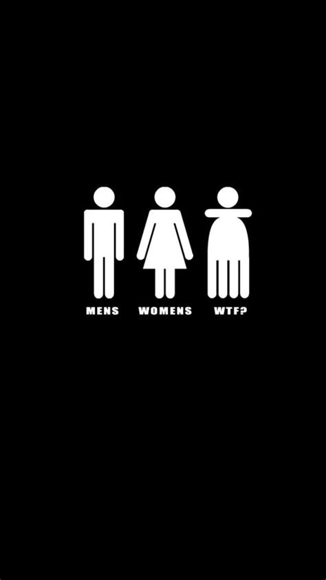 Download Humorous Restroom Signs Graphic Wallpaper | Wallpapers.com