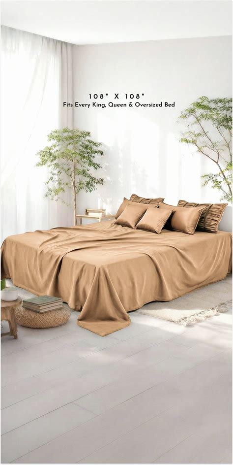 ZARF Italian Staple Weave Bedsheet With 2 Designer Pillow Cases, 2 ...