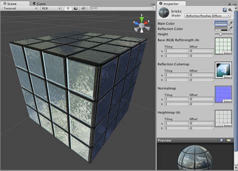Image result for Unity Reflective Material