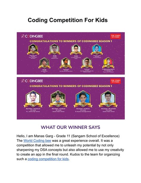 Image result for BW Coding Competition