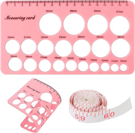 LOZAEVE Nipple Ruler, Nipple Rulers for Flange Sizing Measurement Tool ...