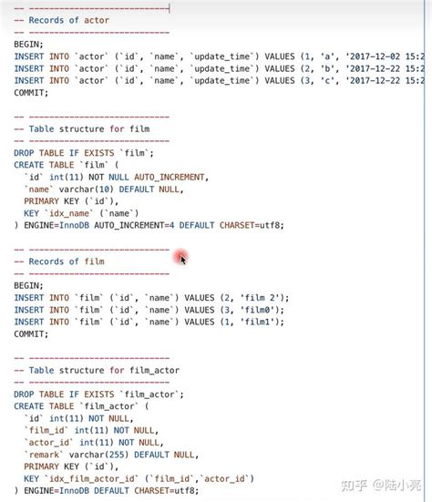 MySQL Code 的图像结果