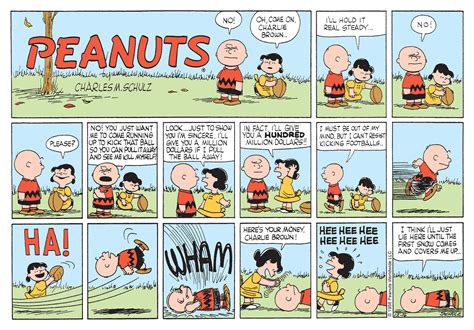 Good Grief: How Lucy Pulling the Football Away from Charlie Brown ...