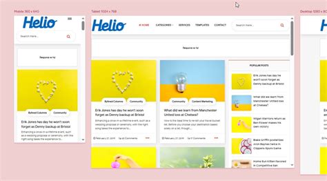 Helio Premium Blogger Template: Fast Loading & SEO-Optimized Design