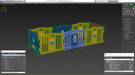 Baby Playpen Rectangle 3D | 3D Molier International
