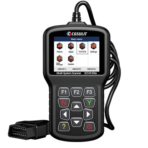 OBD2 Scanner, All System Diagnostic Scan Tool for Toyota Lexus Scion ...