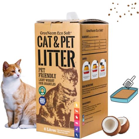 Buy EcoSoft Organic Cat Litter- 6 Litre | Plant Based | Smart Quick ...
