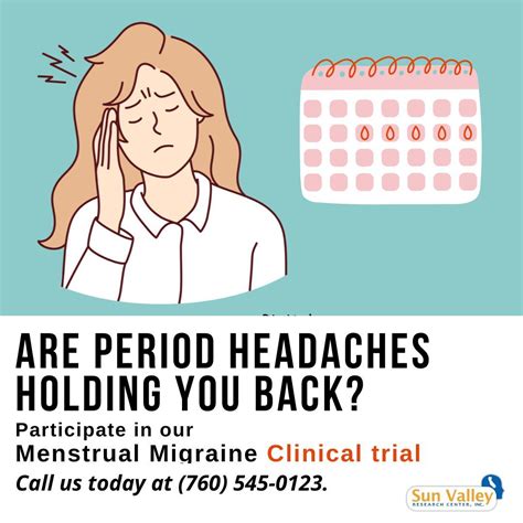 📌 Menstrual migraines, which often strike just before, during, or right ...