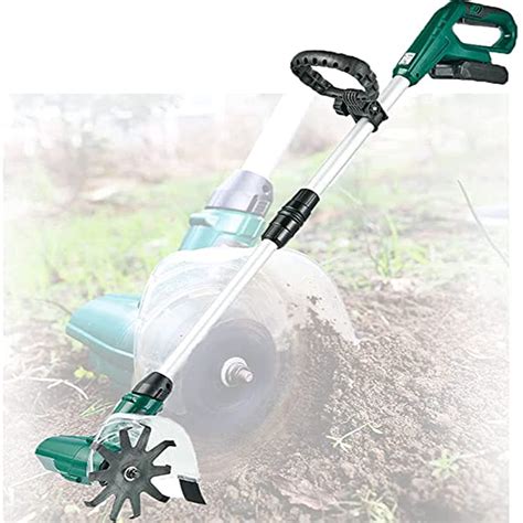 Buy WUIO Electric Garden Tiller,20V Lithium Battery Cordless Cultivator ...