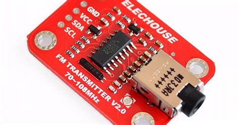 FM Transmitter V2.0 Digital FM Radio Module for Arduino
