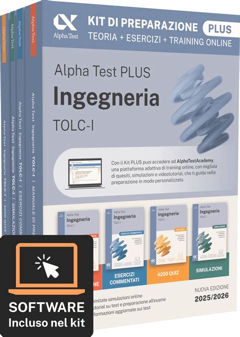 Alpha Test Ingegneria TOLC-I - Manuale di preparazione: Libro di ...