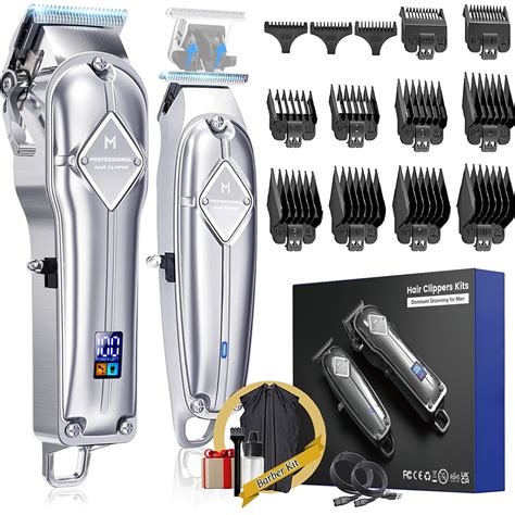 Limural Professional Hair Clippers and Trimmer Kit for Men - Cordless ...