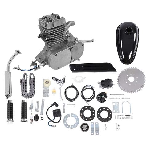 Buy 50CC Bicycle Engine Kit, Motorized Bike Motor Kit 2-Stroke Petrol ...