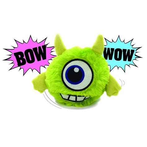 Trembling Monster Dog Toy Green | Automatic & Interactive Dog Toys ...