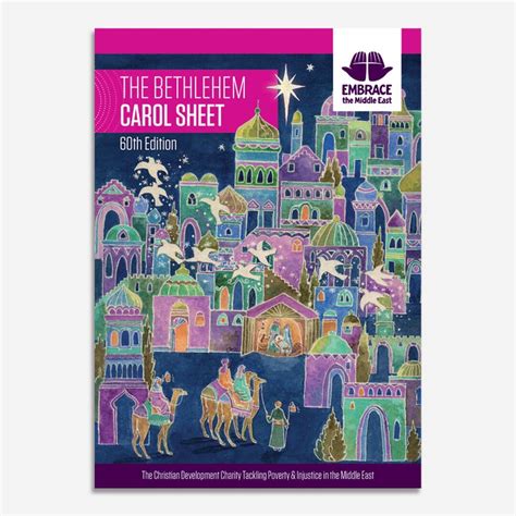 Carol sheet products - The Bethlehem Carol Sheet - Pack of 25