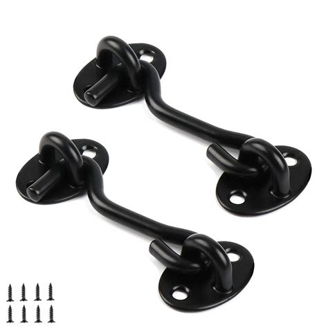 Barn Door Latch,2 Packs 4 '' Stainless Steel Gate Latch,Add More ...