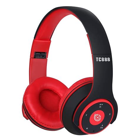 BEBIG TC-888 Bluetooth Headset Foldable Headphone w/Mic Support TF Card ...