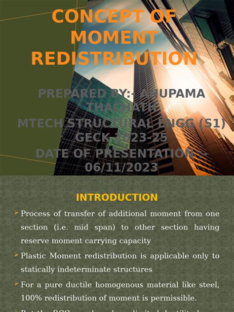 Image result for Moment Redistribution Method Examples