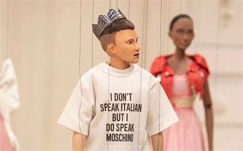 In pictures: Moschino makes puppet show for presentation SS21