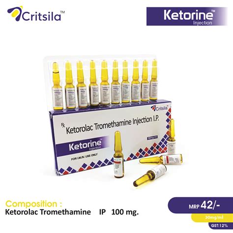 Ketorolac 30mg Injection - Ketorolac (30mg) - Cafoli Lifecare Private ...