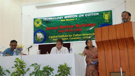 TECHNOLOGY MISSION ON COTTON MINI MISSION -I - TMC Annual Review Meet 08