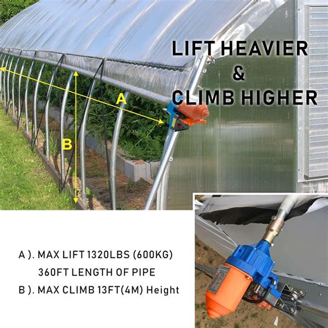 Aygrochy Greenhouse Film Roll Up Motors with Limit Switch and India | Ubuy