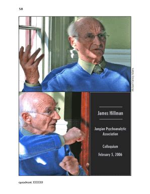 Fillable Online cgjungny James Hillman - CG Jung Foundation for ...