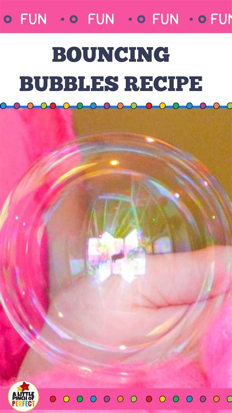 Bubble recipe – Artofit