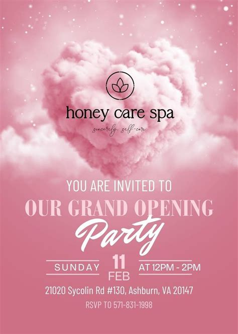 GRAND OPENING: Honey Care Spas, 21040 Sycolin Road, Ashburn, VA, 11 ...
