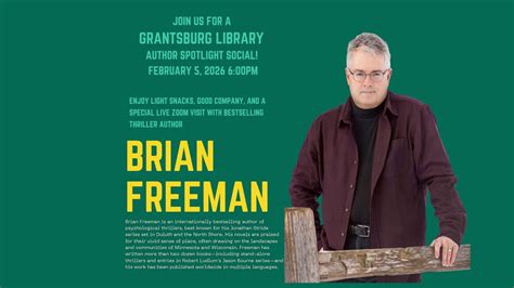 Grantsburg Library: Author Spotlight , 415 S Robert St, Grantsburg, WI ...
