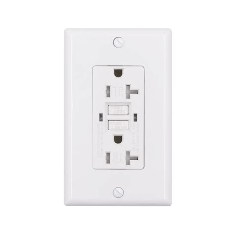 Good Price Electrical Wall Outlet Tamper Resistant GFCI with LED ...