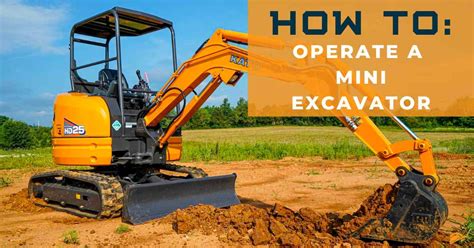 Operating a Mini Excavator 的图像结果