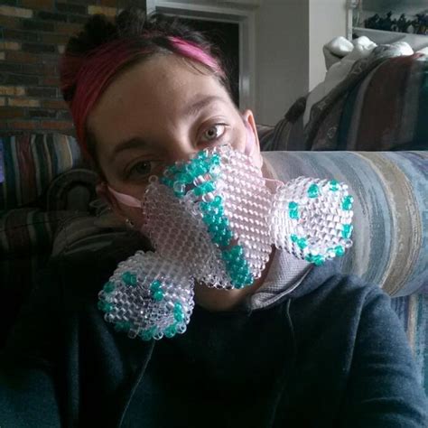 Image result for Kandi Gas Mask Tutorial