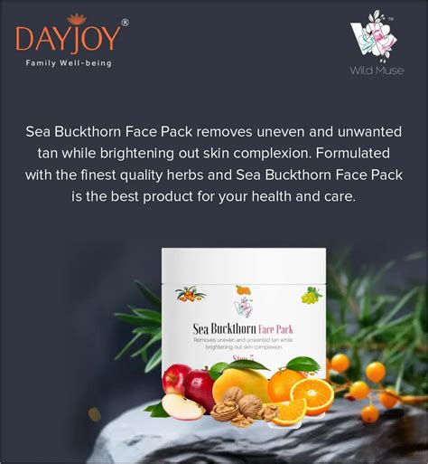 Buy Seabuckthorn Face Pack 30g | DayJoy