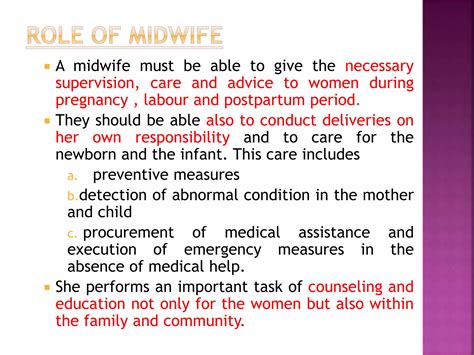 Historical perspective, trends, role of midwife in midwifery (1) | PPTX