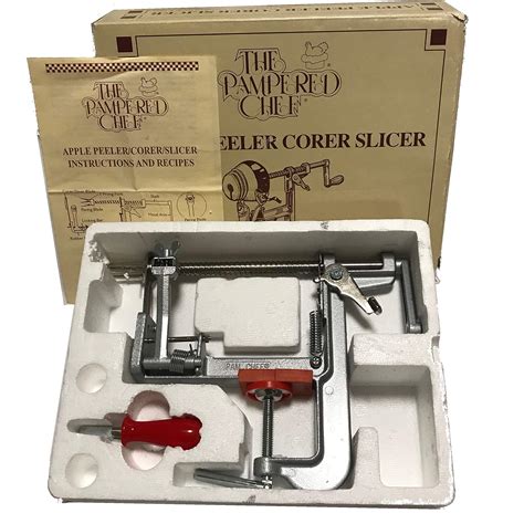 Amazon.com: The Pampered Chef Apple Peeler/Corer/Slicer: Home & Kitchen