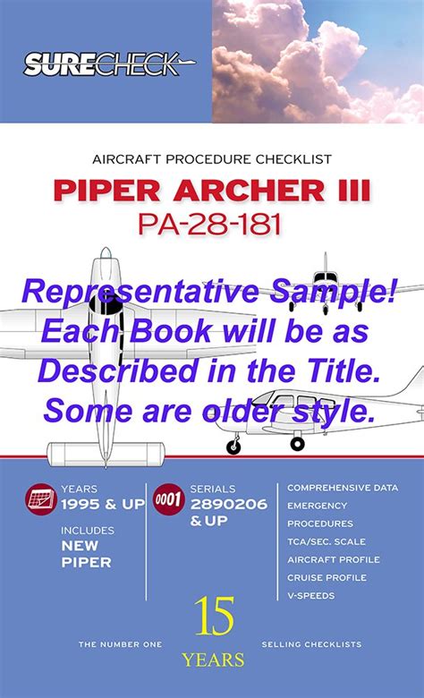 Buy Surecheck Checklist Book - Cessna 172 Basic Carburated Skyhawk ...