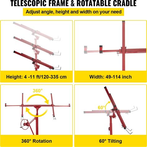 WEN 31110T Andamio estilo panadero de 625 pies 191 m andamio multiusos ...