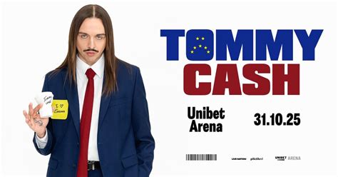 Tommy Cash (Unibet Arena, Tallinn), Unibet Arena, Tallinn, 31 October ...