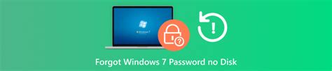 Image result for Windows 7 Account Forgot Password