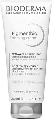 Bioderma Pigmentbio Foaming Cream Brightening Exfoliating Cleanser ...