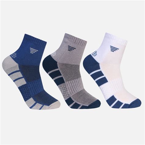 7 Days No Smell Socks | Men Organic Bamboo Ankle Socks - Pack of 3 ...