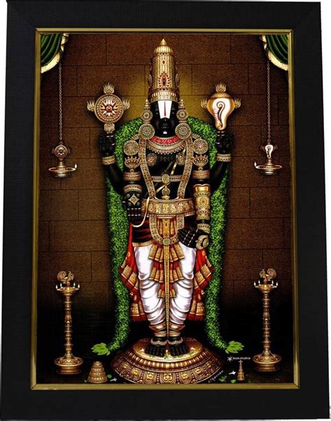 101Temples Tirupati Balaji Religious Frame Price in India - Buy ...