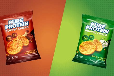 Pure Protein puts 12g of protein into a bag of its Popped Crisps