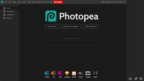 Photopea UI Tutorial 的图像结果