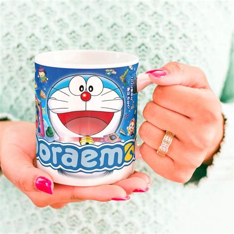 Buy 360Edutech, Doraemon Doremon 3D Coffee Mug Cup, 11OZ / 325ML ...