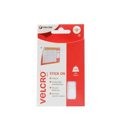 EC60227 Velcro | Velcro White Hook & Loop Tape, 16mm x 16mm | 423-9549 | RS